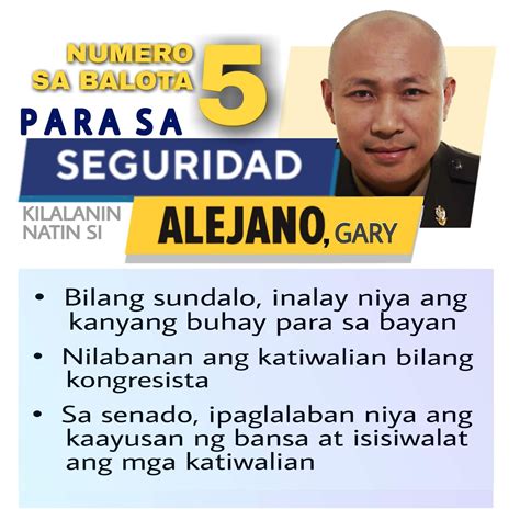 plataporma ng isang mayor halimbawa